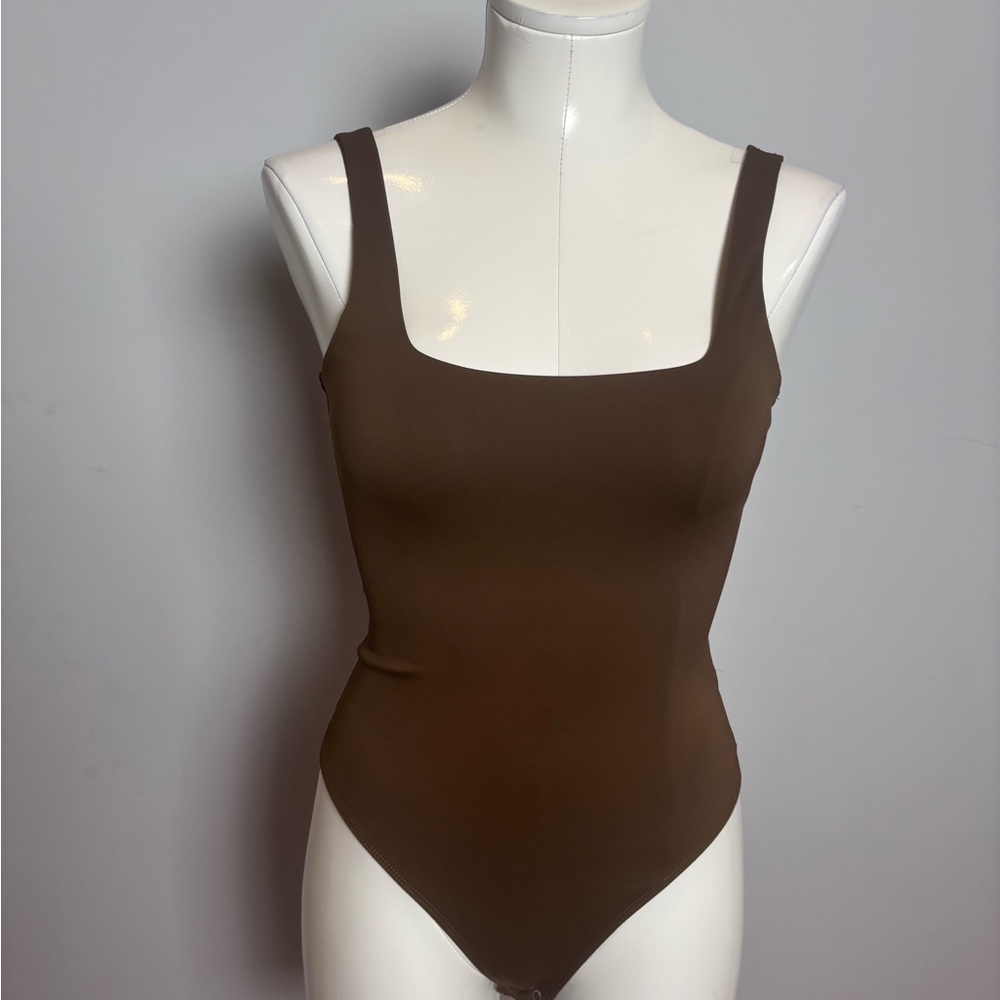 Good American Brown Bodysuit